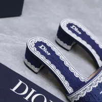 Cheap Christian Dior Slippers For Women #1401149 Replica Wholesale [$92.00 USD] [ITEM#1401149] on Replica Christian Dior Slippers