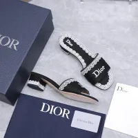 Cheap Christian Dior Slippers For Women #1401150 Replica Wholesale [$92.00 USD] [ITEM#1401150] on Replica Christian Dior Slippers