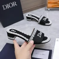 Cheap Christian Dior Slippers For Women #1401150 Replica Wholesale [$92.00 USD] [ITEM#1401150] on Replica Christian Dior Slippers