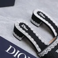 Cheap Christian Dior Slippers For Women #1401150 Replica Wholesale [$92.00 USD] [ITEM#1401150] on Replica Christian Dior Slippers