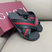 Cheap Gucci Slippers For Men #1401158 Replica Wholesale [$64.00 USD] [ITEM#1401158] on Replica Gucci Slippers