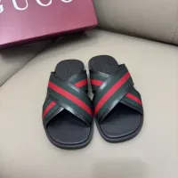 Cheap Gucci Slippers For Men #1401158 Replica Wholesale [$64.00 USD] [ITEM#1401158] on Replica Gucci Slippers