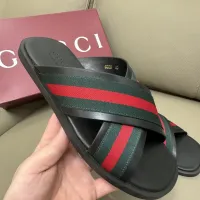 Cheap Gucci Slippers For Men #1401158 Replica Wholesale [$64.00 USD] [ITEM#1401158] on Replica Gucci Slippers