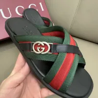 Cheap Gucci Slippers For Men #1401164 Replica Wholesale [$64.00 USD] [ITEM#1401164] on Replica Gucci Slippers