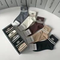 Cheap Balenciaga Socks #1401171 Replica Wholesale [$27.00 USD] [ITEM#1401171] on Replica Balenciaga Socks