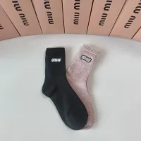 Cheap MIU MIU Socks #1401187 Replica Wholesale [$29.00 USD] [ITEM#1401187] on Replica MIU MIU Socks