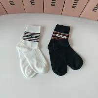 Cheap MIU MIU Socks #1401188 Replica Wholesale [$29.00 USD] [ITEM#1401188] on Replica MIU MIU Socks