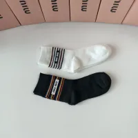 Cheap MIU MIU Socks #1401188 Replica Wholesale [$29.00 USD] [ITEM#1401188] on Replica MIU MIU Socks