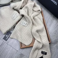 Cheap Chanel Hat and Scarf Set #1401275 Replica Wholesale [$52.00 USD] [ITEM#1401275] on Replica Chanel Hat and Scarf and Glove Set