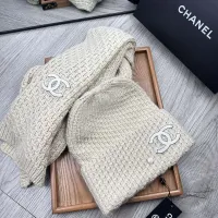 Cheap Chanel Hat and Scarf Set #1401275 Replica Wholesale [$52.00 USD] [ITEM#1401275] on Replica Chanel Hat and Scarf and Glove Set