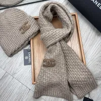 Cheap Chanel Hat and Scarf Set #1401276 Replica Wholesale [$52.00 USD] [ITEM#1401276] on Replica Chanel Hat and Scarf and Glove Set