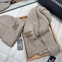Cheap Chanel Hat and Scarf Set #1401276 Replica Wholesale [$52.00 USD] [ITEM#1401276] on Replica Chanel Hat and Scarf and Glove Set