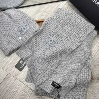 Cheap Chanel Hat and Scarf Set #1401277 Replica Wholesale [$52.00 USD] [ITEM#1401277] on Replica Chanel Hat and Scarf and Glove Set