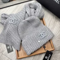 Cheap Chanel Hat and Scarf Set #1401277 Replica Wholesale [$52.00 USD] [ITEM#1401277] on Replica Chanel Hat and Scarf and Glove Set