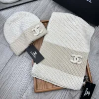 Cheap Chanel Hat and Scarf Set #1401279 Replica Wholesale [$52.00 USD] [ITEM#1401279] on Replica Chanel Hat and Scarf and Glove Set