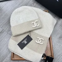 Cheap Chanel Hat and Scarf Set #1401279 Replica Wholesale [$52.00 USD] [ITEM#1401279] on Replica Chanel Hat and Scarf and Glove Set