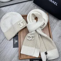Cheap Chanel Hat and Scarf Set #1401279 Replica Wholesale [$52.00 USD] [ITEM#1401279] on Replica Chanel Hat and Scarf and Glove Set
