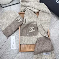 Cheap Chanel Hat and Scarf Set #1401280 Replica Wholesale [$52.00 USD] [ITEM#1401280] on Replica Chanel Hat and Scarf and Glove Set