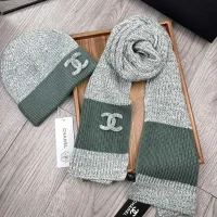 Cheap Chanel Hat and Scarf Set #1401281 Replica Wholesale [$52.00 USD] [ITEM#1401281] on Replica Chanel Hat and Scarf and Glove Set