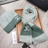 Cheap Chanel Hat and Scarf Set #1401281 Replica Wholesale [$52.00 USD] [ITEM#1401281] on Replica Chanel Hat and Scarf and Glove Set