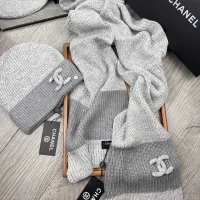 Cheap Chanel Hat and Scarf Set #1401282 Replica Wholesale [$52.00 USD] [ITEM#1401282] on Replica Chanel Hat and Scarf and Glove Set
