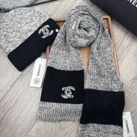 Cheap Chanel Hat and Scarf Set #1401283 Replica Wholesale [$52.00 USD] [ITEM#1401283] on Replica Chanel Hat and Scarf and Glove Set