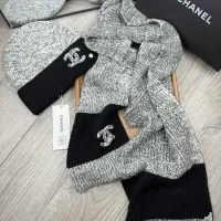 Cheap Chanel Hat and Scarf Set #1401283 Replica Wholesale [$52.00 USD] [ITEM#1401283] on Replica Chanel Hat and Scarf and Glove Set