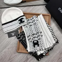 Cheap Chanel Hat and Scarf Set #1401287 Replica Wholesale [$52.00 USD] [ITEM#1401287] on Replica Chanel Hat and Scarf and Glove Set