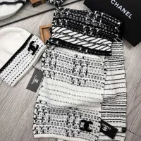 Cheap Chanel Hat and Scarf Set #1401287 Replica Wholesale [$52.00 USD] [ITEM#1401287] on Replica Chanel Hat and Scarf and Glove Set