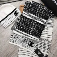 Cheap Chanel Hat and Scarf Set #1401287 Replica Wholesale [$52.00 USD] [ITEM#1401287] on Replica Chanel Hat and Scarf and Glove Set