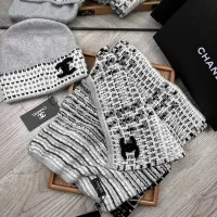 Cheap Chanel Hat and Scarf Set #1401288 Replica Wholesale [$52.00 USD] [ITEM#1401288] on Replica Chanel Hat and Scarf and Glove Set