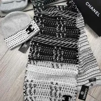 Cheap Chanel Hat and Scarf Set #1401288 Replica Wholesale [$52.00 USD] [ITEM#1401288] on Replica Chanel Hat and Scarf and Glove Set