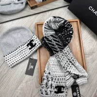 Cheap Chanel Hat and Scarf Set #1401288 Replica Wholesale [$52.00 USD] [ITEM#1401288] on Replica Chanel Hat and Scarf and Glove Set