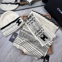 Cheap Chanel Hat and Scarf Set #1401289 Replica Wholesale [$52.00 USD] [ITEM#1401289] on Replica Chanel Hat and Scarf and Glove Set