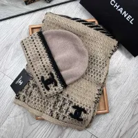 Cheap Chanel Hat and Scarf Set #1401290 Replica Wholesale [$52.00 USD] [ITEM#1401290] on Replica Chanel Hat and Scarf and Glove Set