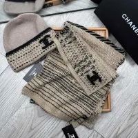 Cheap Chanel Hat and Scarf Set #1401290 Replica Wholesale [$52.00 USD] [ITEM#1401290] on Replica Chanel Hat and Scarf and Glove Set