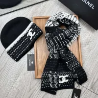 Cheap Chanel Hat and Scarf Set #1401291 Replica Wholesale [$52.00 USD] [ITEM#1401291] on Replica Chanel Hat and Scarf and Glove Set