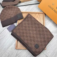 Cheap Louis Vuitton LV Hat and Scarf Set #1401293 Replica Wholesale [$48.00 USD] [ITEM#1401293] on Replica Louis Vuitton LV Hat and Scarf and Glove Set