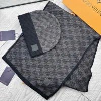 Cheap Louis Vuitton LV Hat and Scarf Set #1401295 Replica Wholesale [$48.00 USD] [ITEM#1401295] on Replica Louis Vuitton LV Hat and Scarf and Glove Set
