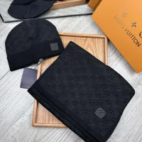 Cheap Louis Vuitton LV Hat and Scarf Set #1401296 Replica Wholesale [$48.00 USD] [ITEM#1401296] on Replica Louis Vuitton LV Hat and Scarf and Glove Set