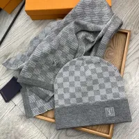 Cheap Louis Vuitton LV Hat and Scarf Set #1401297 Replica Wholesale [$48.00 USD] [ITEM#1401297] on Replica Louis Vuitton LV Hat and Scarf and Glove Set