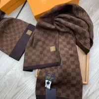 Cheap Louis Vuitton LV Hat and Scarf Set #1401298 Replica Wholesale [$48.00 USD] [ITEM#1401298] on Replica Louis Vuitton LV Hat and Scarf and Glove Set