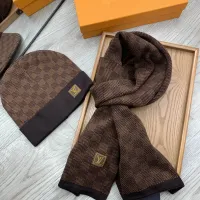 Cheap Louis Vuitton LV Hat and Scarf Set #1401298 Replica Wholesale [$48.00 USD] [ITEM#1401298] on Replica Louis Vuitton LV Hat and Scarf and Glove Set