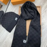 Cheap Louis Vuitton LV Hat and Scarf Set #1401300 Replica Wholesale [$48.00 USD] [ITEM#1401300] on Replica Louis Vuitton LV Hat and Scarf and Glove Set