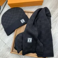 Cheap Louis Vuitton LV Hat and Scarf Set #1401300 Replica Wholesale [$48.00 USD] [ITEM#1401300] on Replica Louis Vuitton LV Hat and Scarf and Glove Set