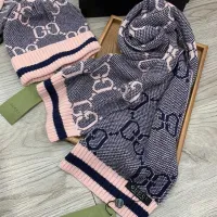 Cheap Gucci Hat and Scarf Set #1401302 Replica Wholesale [$52.00 USD] [ITEM#1401302] on Replica Gucci Hat and Scarf and Glove Set