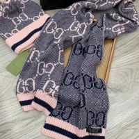 Cheap Gucci Hat and Scarf Set #1401302 Replica Wholesale [$52.00 USD] [ITEM#1401302] on Replica Gucci Hat and Scarf and Glove Set