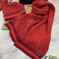 Cheap Gucci Hat and Scarf Set #1401304 Replica Wholesale [$52.00 USD] [ITEM#1401304] on Replica Gucci Hat and Scarf and Glove Set