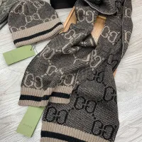 Cheap Gucci Hat and Scarf Set #1401305 Replica Wholesale [$52.00 USD] [ITEM#1401305] on Replica Gucci Hat and Scarf and Glove Set