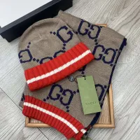 Cheap Gucci Hat and Scarf Set #1401308 Replica Wholesale [$52.00 USD] [ITEM#1401308] on Replica Gucci Hat and Scarf and Glove Set